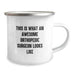 Funny Orthopedic Surgeon Gifts for Men - Camping Mug - This Is What An Awesome Orthopedic Surgeon Looks Like, Birthday Unique - Image 2
