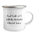 Funny Band Director Gifts from Men for Valentine's Unique Camping Mugs - 'Keep Calm Or I Will Use My Band Director Voice' - 12 oz Stainless Steel Enamel Finish - Image 2