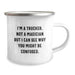 Funny Truckers Christmas Unique Gifts from Family to Men, Camping Mug for Trucker, Quote - I'm A Trucker. Not A Magician But I Can See Why You Might Be Confused. - Image 2
