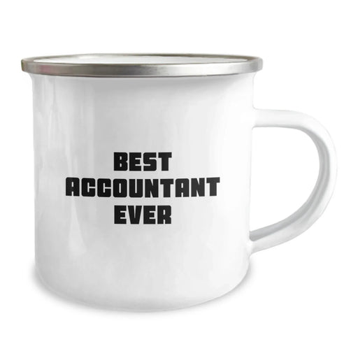 Funny Accountant Gifts from Friends for Birthday Unique Gifts, Best Accountant Ever Camping Mug for Accountants, Stainless Steel 12 oz Capacity - Image 2