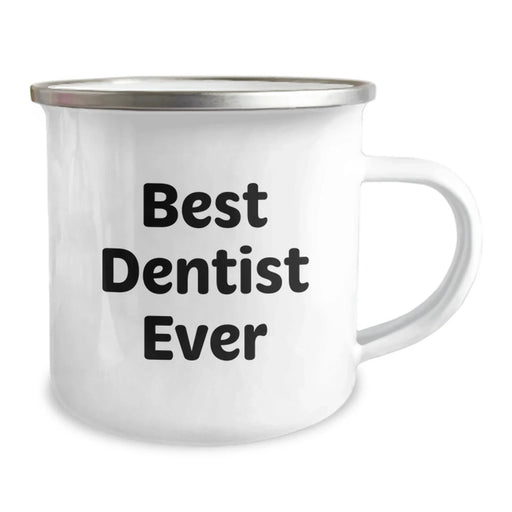 Funny Best Dentist Ever Camping Mug Gifts for Friends from Men - Image 2