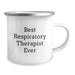 Funny Inspirational Gifts for Respiratory Therapist, Camping Mug, Christmas Unique Gifts from Friends, Best Respiratory Therapist Ever Quote, 12 oz Stainless Steel - Image 2