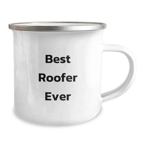 Funny Roofer Gifts from Family - Best Roofer Ever Camping Mug for Men, Unique Christmas Unique Gifts for Roofer, Roofer Lover, Roofer Enthusiast - Image 2