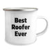 Funny Roofer Gifts from Friends for Roofer, Best Roofer Ever Camping Mug, Christmas Unique Gifts for Men, Best Roofer Ever Stainless Steel Camping Mug - Image 2