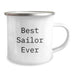 Funny Sailor Gifts from Men to Best Sailor Ever, Unique Camping Mug for Christmas, Stainless Steel with Enamel Finish, Perfect for Sailor Enthusiasts - Image 2