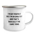 Funny Analyst Gifts for Men, Women, Friends and Coworkers - 'I'm Not Perfect But I'm An Analyst' Christmas Unique Mugs for Camping Lovers - Image 2