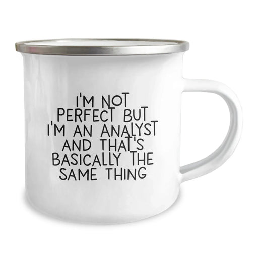 Funny Analyst Camping Mug Gifts from Friends for Men, Christmas Unique Gifts - Image 2