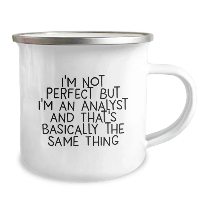 Funny Analyst Camping Mug Gifts from Friends for Men, Christmas Unique Gifts - Image 2