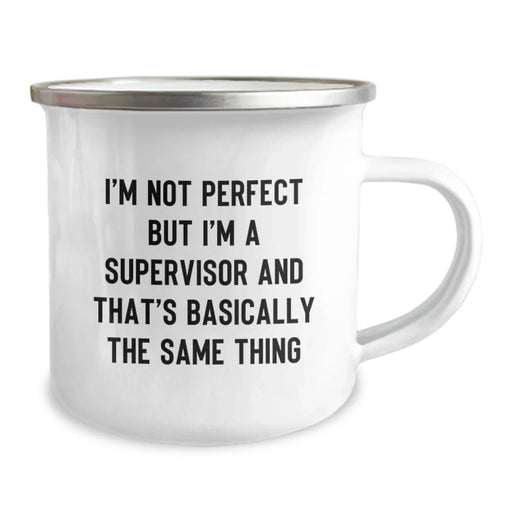 Funny Supervisor Gifts Ideas Unique Camping Mug for Birthday Friends from Family - Image 2