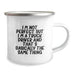 Funny Truck Driver Birthday Unique Gifts from Friends for Men - Gift Mug 'I'm Not Perfect' - Image 2