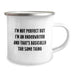 Funny Underwriter Gifts for Men - I'm Not Perfect But I'm An Underwriter And That's Basically The Same Thing Birthday Unique Mugs for Camping Lover Friends - Image 2