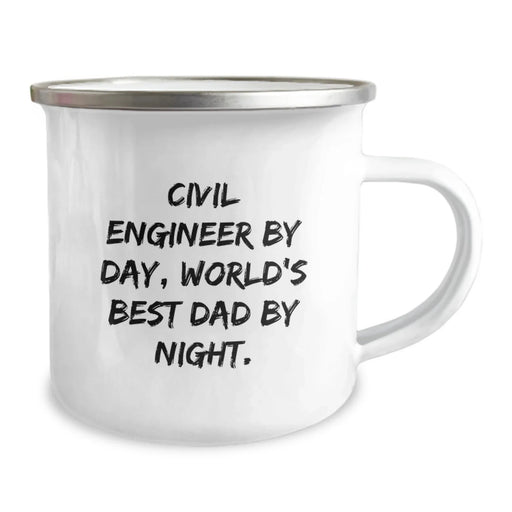 Funny Civil Engineer Gifts for Christmas Unique Presents - Civil Engineer Camping Mug - Image 2