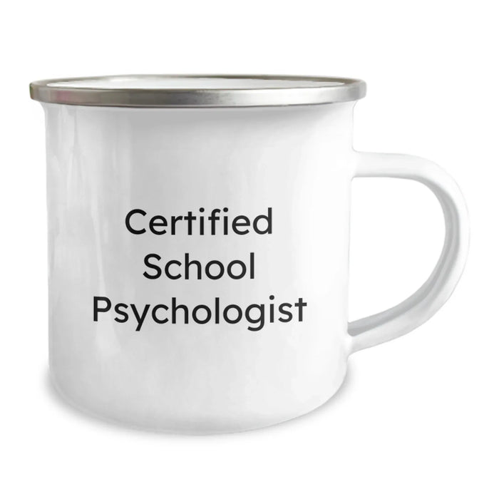 Funny School Psychologist Gifts for Men - 'Certified to Chill', Camping Mug, Christmas Unique Gifts from Friends, Family, Coworkers to Women, School Psychologist Colleagues - Image 2