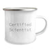 Funny Quotes from Certified Scientist Gifts for Scientist Friends, Camping Mug for Christmas Unique Gifts from Men, Scientist Gifts - Image 2