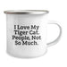 Funny Tiger Cat Christmas Unique Gifts for Men from Friends and Family, Tiger Cat Camping Mugs, I Love My Tiger Cat, People Not So Much, Camping Mug Gifts - Image 2