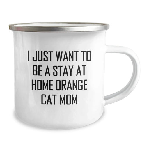 Funny Orange Cat Lover Gifts from Family, Orange Cat Mom Birthday Unique Gifts for Orange Cat - Image 2