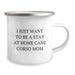 Cane Corso Dog Mom, Camping Mug, Birthday Unique Gifts for Her from Family, 'I Just Want To Be A Stay At Home Cane Corso Mom' - Image 2