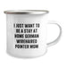 German Wirehaired Pointer Dog Mom Funny Camping Mug Gifts from Mom for German Wirehaired Pointer Dog Lovers at Christmas - Image 2
