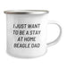 Beagle Dog Dad Camping Mug, Funny Gifts for Men from Family, Stay at Home Beagle Dad Quote, Unique Christmas Unique Gifts for Beagle Lovers - Image 2