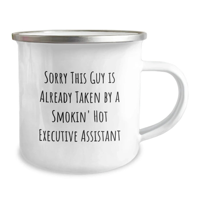 Funny Executive Assistant Gifts for Men Birthday Unique Presents from Friends to Smokin' Hot Executive Assistant - Image 2