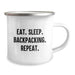 Funny Backpacking Gifts for Men from Loved Ones - Camping Mug for Valentine's - Image 2