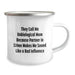 Funny Unbiological Mom Gifts for Her, Christmas Unique Mugs with Quote 'They Call Me Unbiological Mom', Camping Mug for Unbiological Mom Partner in Crime - Image 2
