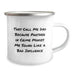 Funny Dad Gifts - Camping Mug for Men - They Call Me Dad Quote, Perfect Christmas Memorable Present for Husbands, Sweethearts or Dads, Unique Stainless Steel Enamel Mug, 12 oz Capacity - Image 2