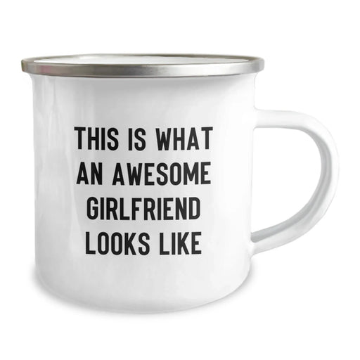 Funny Sweetheart Gifts from Men, This Is What An Awesome Sweetheart Looks Like Camping Mug for Birthday, Unique Gifts for Sweetheart - Image 2