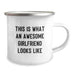 Funny Sweetheart Gifts from Men, This Is What An Awesome Sweetheart Looks Like Camping Mug for Birthday, Unique Gifts for Sweetheart - Image 2