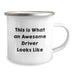 Driver Gifts from Friends for Awesome Drivers, Camping Mug with Inspirational Quote, 12 oz Stainless Steel with Enamel Finish, Perfect for Graduation - Image 2