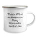 Drug Counselor Gifts from Friends - This Is What An Awesome Drug Counselor Looks Like, Funny Camping Mug for Graduation, Gifts for Men, Women, Coworkers - Image 2
