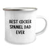 Funny Cocker Spaniel Dog Gifts for Men, Best Dad Ever Camping Mug - Birthday Unique Gift from Men for Cocker Spaniel Dog Lover - Image 2