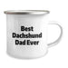Dachshund Dog Camping Mug - Funny Quote for Best Dachshund Dad Ever, Birthday Unique Gifts from Men to Dachshund Dog Lovers - Image 2