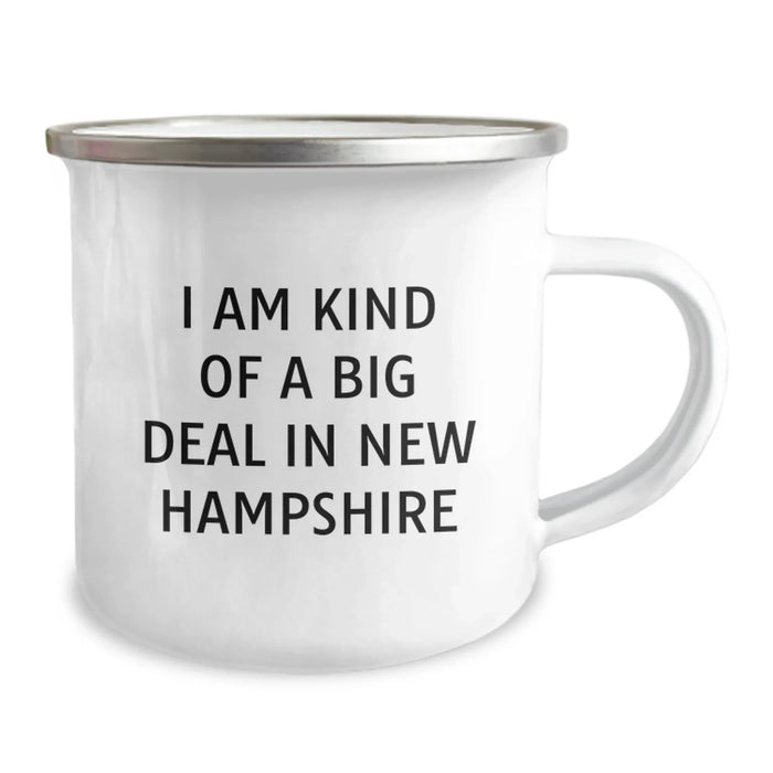 Funny Gifts from New Hampshire for Friends, Coworkers, or Family - I Am Kind Of A Prime Selection In New Hampshire Camping Mug, Birthday Unique Gifts - Image 2