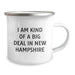 Funny Gifts from New Hampshire for Friends, Coworkers, or Family - I Am Kind Of A Prime Selection In New Hampshire Camping Mug, Birthday Unique Gifts - Image 2
