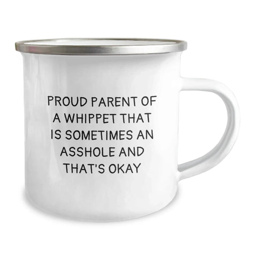 Funny Whippet Dog Camping Mug Gifts for Men from Proud Parents - Unique Christmas Unique Gifts for Whippet Lovers - Whippet Dog Gifts for Friends, Family, and Coworkers - Image 2
