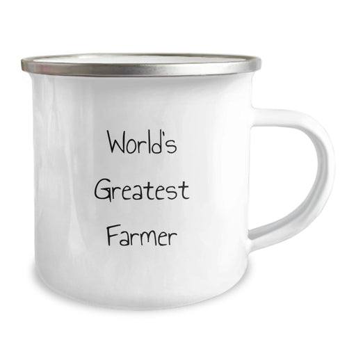 World's Greatest Farmer Funny Camping Mug Gifts from Friends to Farmer, Birthday Unique Gifts for Men, Women, Coworkers, Family - Image 2