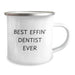 Gifts from Friends and Family for the Best Effin' Dentist Ever - Funny Dentist Camping Mug for Valentine's Unique Gifts - Image 2