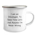 Funny Oncologist Gifts for Men from Friends - Camping Mug on Birthday - Image 2