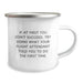 Flight Attendant Funny Gifts from Friends, Valentine's Unique Camping Mugs, Inspirational Quote for Men or Women, Gifts for Flight Attendant, Funny Camping Mug - Image 2