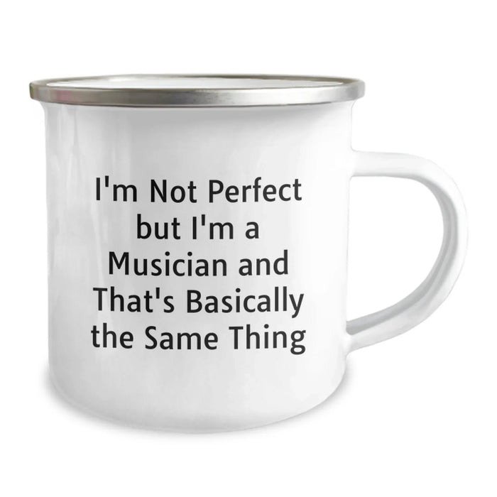 Funny Musician Gifts for Men, Inspirational Quote Camping Mug, Gifts from Friends, Unique Graduation Present for Musician - Image 2