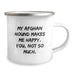 Funny Afghan Hound Dog Gifts for Men from Family - Birthday Unique Mugs - My Afghan Hound Makes Me Happy You Not So Much - Image 2