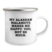 Funny Alaskan Malamute Dog Birthday Camping Mug Gifts for Him from Friends - Image 2