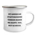 Funny American Staffordshire Terrier Dog Gifts for Friends - American Staffordshire Terrier Dog Lover Camping Mug - Birthday Unique Gifts from Friends - Image 2