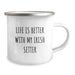 Irish Setter Dog Camping Mug Gifts from Friends and Family for Birthday Unique Mugs with Funny Quote Life Is Better With My Irish Setter - Image 2