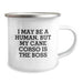 Cute Cane Corso Dog Lover Gifts from Men to Friends - Funny Birthday Unique Gifts for Cane Corso Dog Owners Camping Mug - Image 2