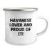 Havanese Dog Lover Gifts for Men, Funny Camping Mugs for Havanese Dog Owners, Unique Birthday Unique Gifts from Friends to Havanese Dog Enthusiasts - Image 2