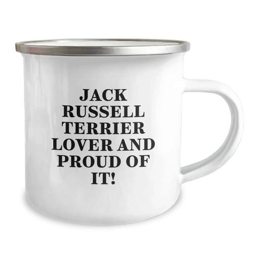 Funny Jack Russell Terrier Dog Lover Gifts from Friends and Family, Birthday Unique Gifts for Him or Her, Camping Mug for Jack Russell Terrier Enthusiasts and Outdoor Lovers - Image 2