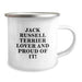 Funny Jack Russell Terrier Dog Lover Gifts from Friends and Family, Birthday Unique Gifts for Him or Her, Camping Mug for Jack Russell Terrier Enthusiasts and Outdoor Lovers - Image 2