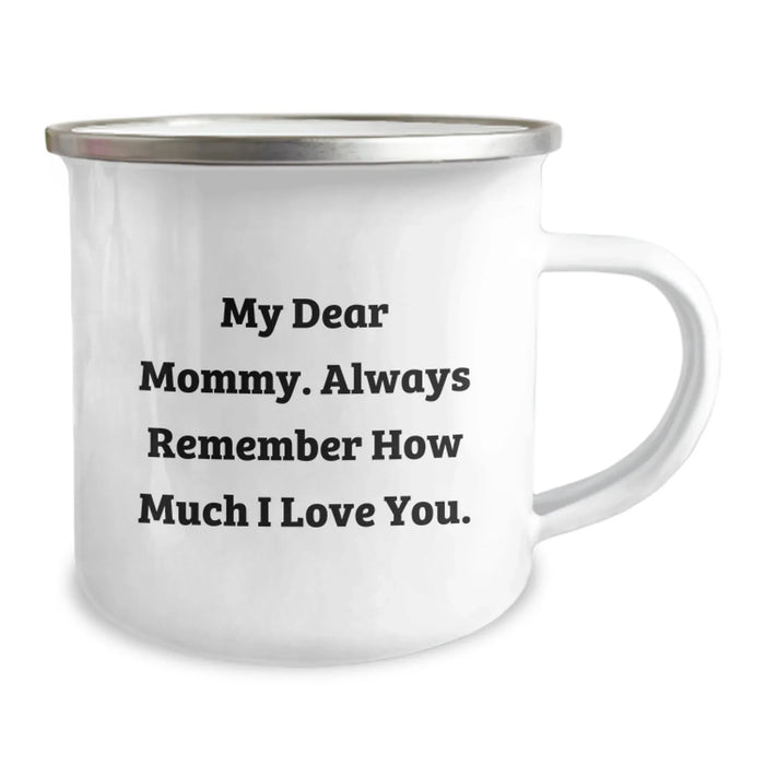 Funny Mommy Camping Mug Gifts from Dad to Mommy on Christmas Unique Ideas - Image 2